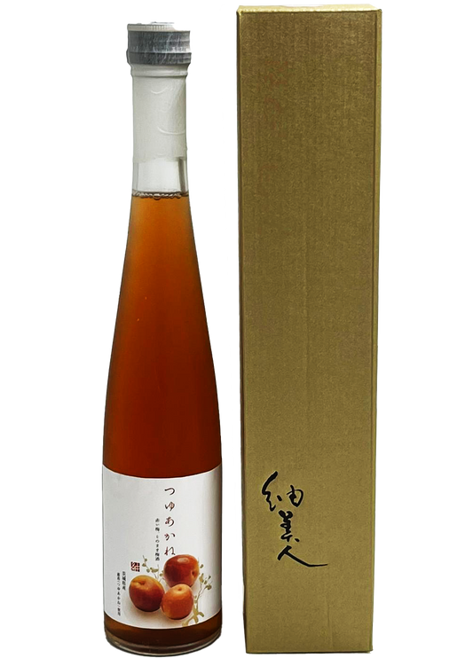紬美人赤い梅酒「つゆあかね」
